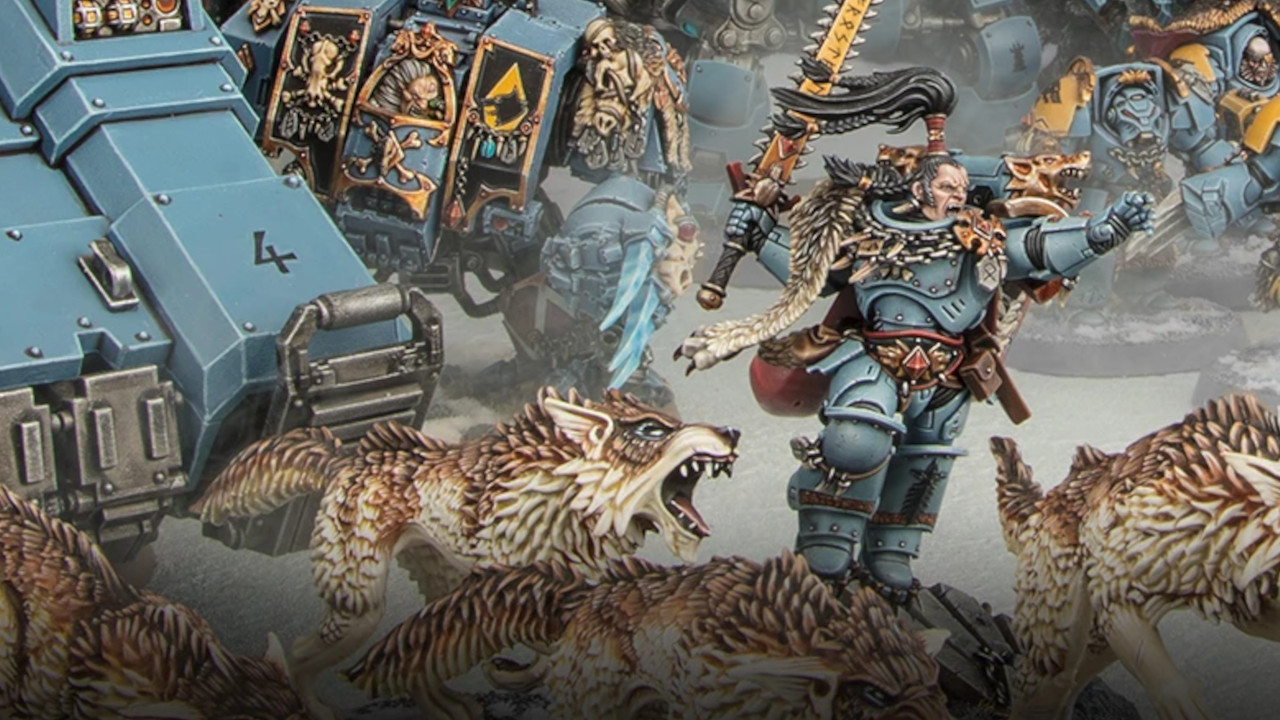 Warhammer 40k Space Wolves armee