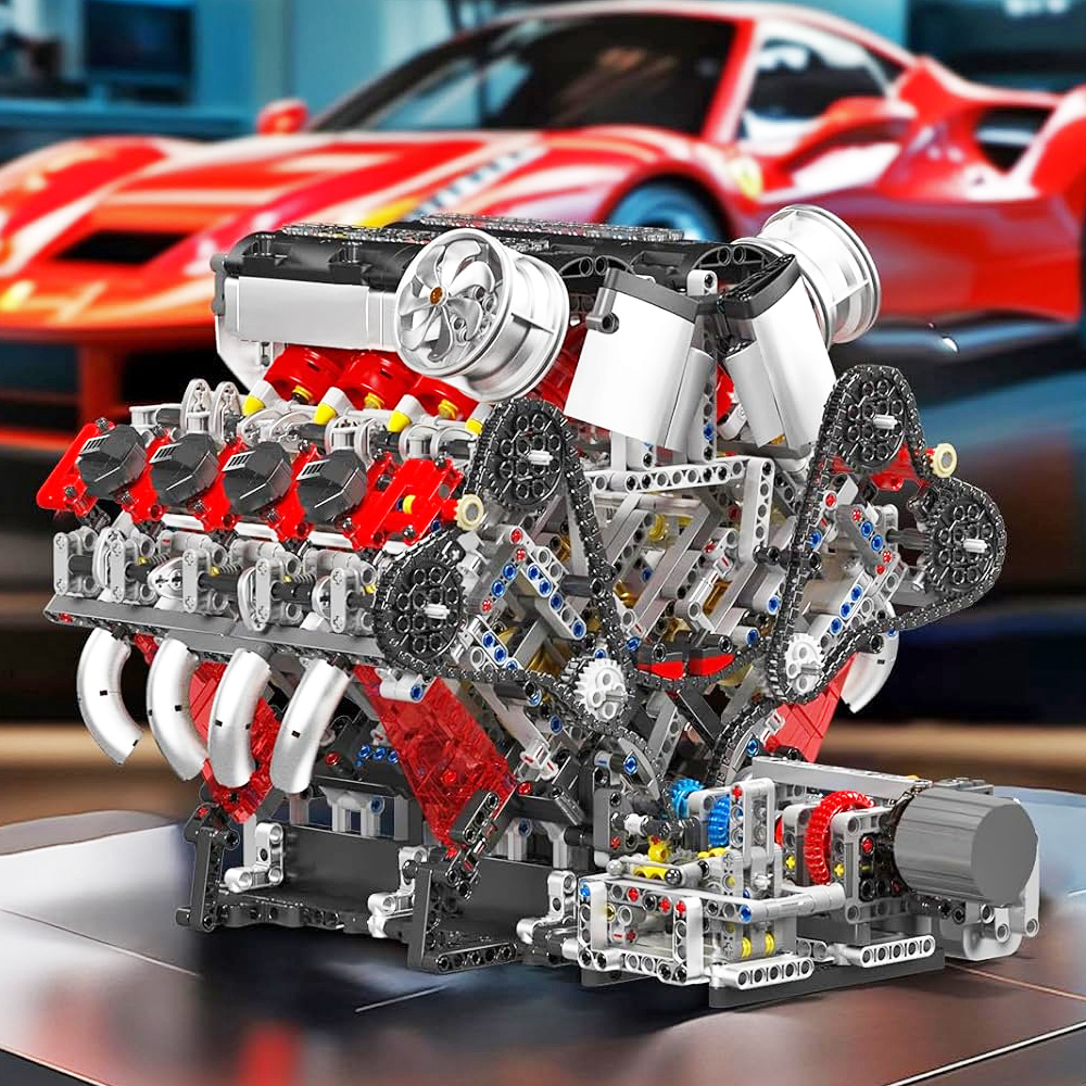 F488 Supercar V8-Motor