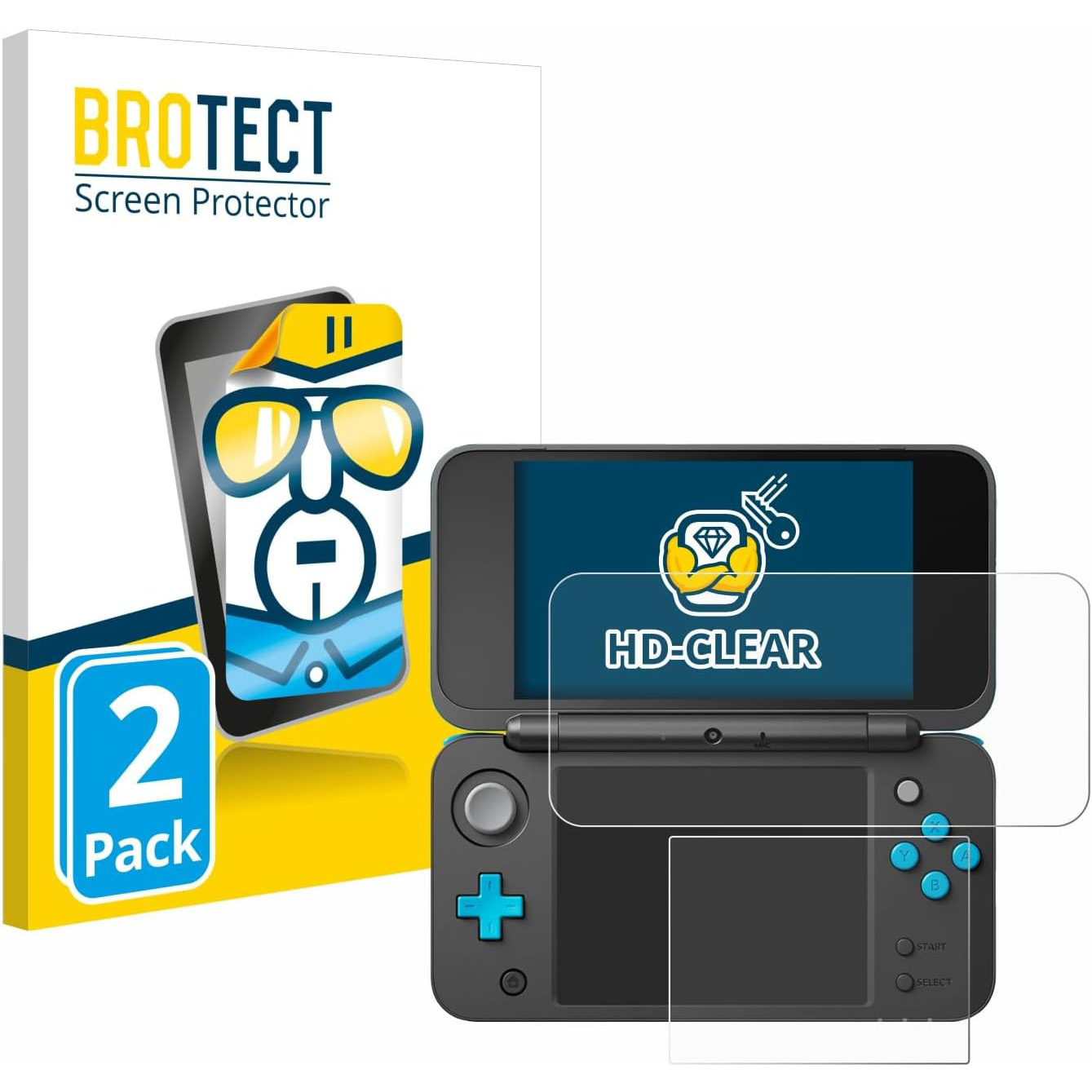 BROTECT New 2DS XL Schutzfolie