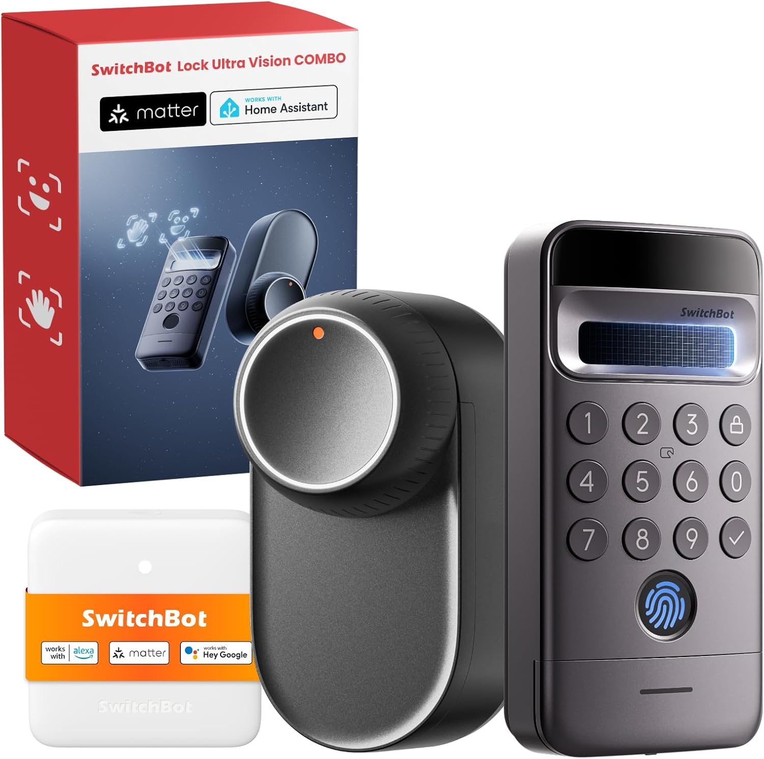 SwitchBot Lock Ultra Vision Pro Combo